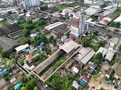 ที่ดินถนนปูเจ้าสมิงพราย พร้อมออฟฟิศ เนื้อที 986 ตารางวา ที่ดินถนนปูเจ้าสมิงพราย พร้อมออฟฟิศ เนื้อที 986 ตารางวา