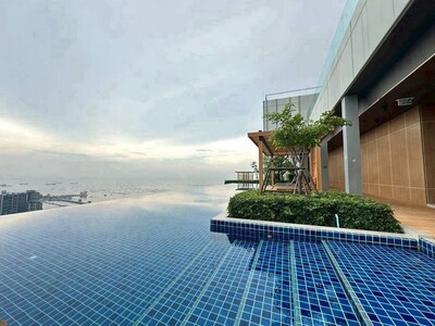 คอนโด KEEN Centre Sriracha ให้เช่า ชั้น 14 วิวเมือง เฟอร์ครบ พร้อ