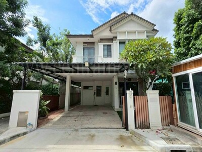 ลดราคา บ้านเดี่ยว มัณฑนา เลค วัชรพล - รามอินทรา หลังมุม