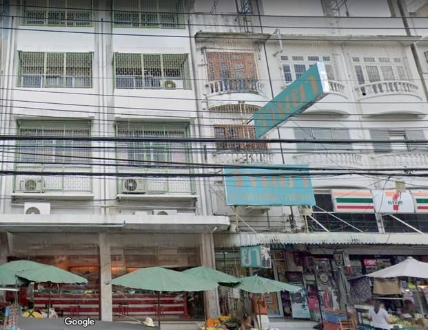  ให้เช่าอาคารพาณิชย์ 4ชั้น ตลาดราชวัตร ริมถนนนครไชยศรี เขตดุสิต  ทำเลดี   