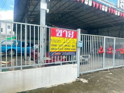 ขายอู่รถ ซอยบางปลา 43   เนื้อที่ 113 ตารางวา  บางโฉลง  บางพลี 