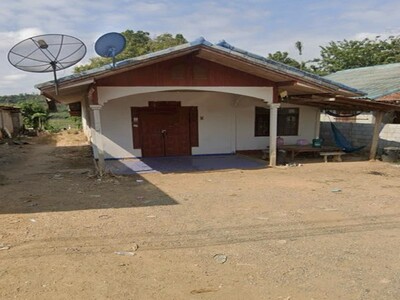 ขายที่ดินพร้อมบ้านชั้นเดียว ติดแม่น้ำโขง! บุฮม เชียงคาน 1 งาน 12 