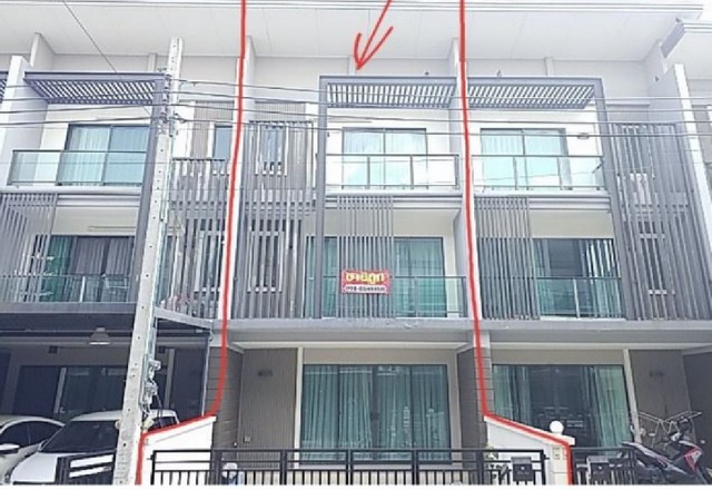 ขายทาวน์เฮ้าส์ 3 ชั้น โครงการทาวน์อเวนิว เมิร์จ รัตนาธิเบศร PSC11298