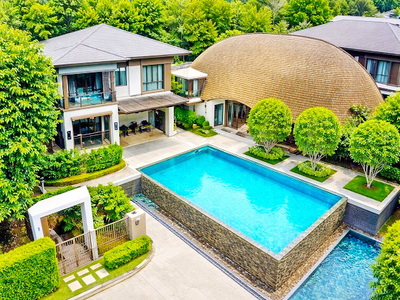 ให้เช่าบ้านเดี่ยวหรู 2 ชั้น 54 ตร.วา.วัชรพล BigC สุขาภิบาล5 900ม.