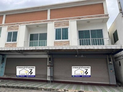 ให้เช่าอาคารพาณิชย์ 2 ห้อง  ใกล้ตลาดโขดหิน ระยอง