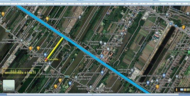 ที่ดินสวย..ทำเลพร้อมพัฒนา..ถนนบ้านกล้วย-ไทรน้อย นนทบุรี 2แปลงติดกัน