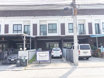 ขายทาวน์โฮม ธัญดา พลัส วงแหวน-เทพารักษ์ แปลงพรีเมียมหน้าสวน 
