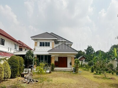 บ้านเดี่ยว 300 ตร.วา หมู่บ้านธรรมสุธีร์ ปทุมธานี ติด Solar Cell 