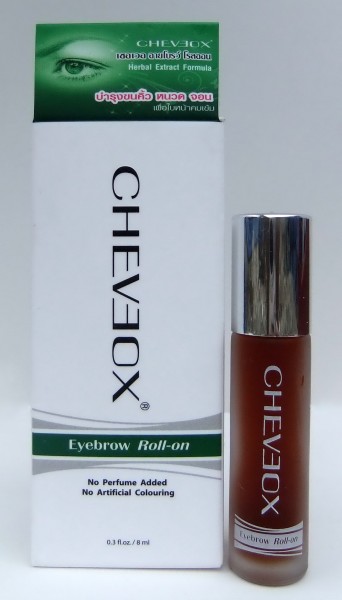 Cheveox Eyebrow Roll-on 8 ml บำรุงขนคิ้ว หนวด จอน ด้วยสารสกัดจากสมุนไพรธรรมชาติ