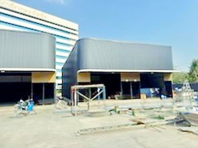 โกดังให้เช่า 140 ตร.ม.พระราม 9 พัฒนาการ  APLหัวหมาก 600ม.  140 ตร