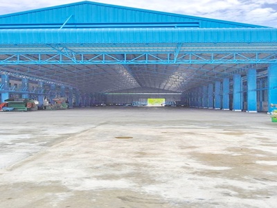 ตลาดมหาชัย 850 ม. ให้เช่าโกดัง บางน้ำจืด ถ.เอกชัย141-151 3,310ตร.