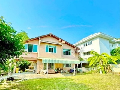 บ้านเดี่ยว 2ชั้น 4 นอน MRTเพชรบุรี  รักสัตว์ BTSทองหล่อ 2.49กม  