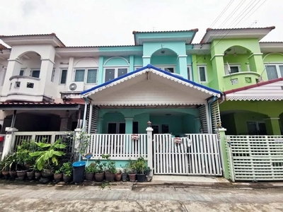 ขาย ทาวน์เฮ้าส์ ศิริวรรณ-ชวนชม บางบัวทอง นนทบุรี  ถนน เลียบคลองเจ