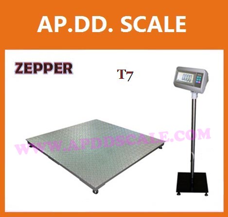  เครื่องชั่งขนาดใหญ่ 2ตัน ยี่ห้อ ZEPPER รุ่น T7-FW1212-2000 ราคาถูก