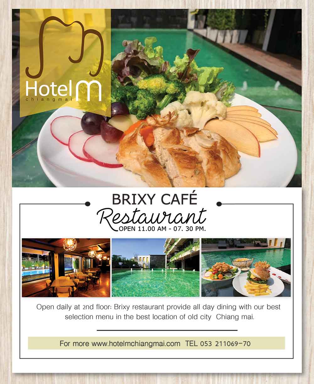 Brixy Cafe at Hotel M Chiang Mai