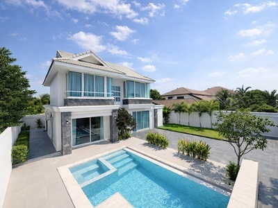 ใกล้ถนนชัยพฤ ถ.จอมเทียน AIRBNB ให้เช่าบ้าน Pool Villa 5 นอน 5 น้ำ