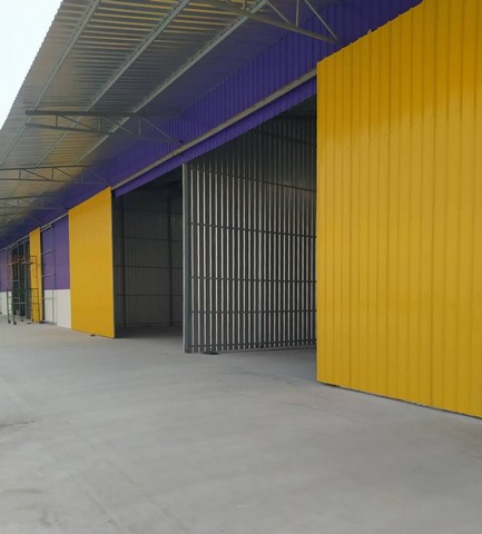 WH 096 ให้เช่าโกดังสร้างใหม่  ตลาดขวัญ  นนทบุรี  ขนาด 135 - 190 ตร.ม. ราคา 26,000 บาท/เดือน 