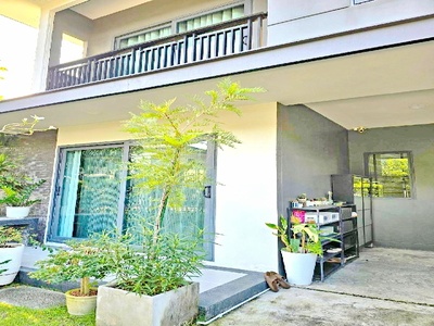 ให้เช่าบ้าน 2ชั้น 52ตร ม.หัวเฉียว บางพลี 4.7 กม. บางนา-กม.12 3นอน