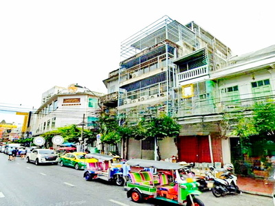 MRT สามยอด 600 ม.ให้เช่าอาคารพาณิชย์ 5 ชั้น 2 คูหา ทำเลทองของเยาว