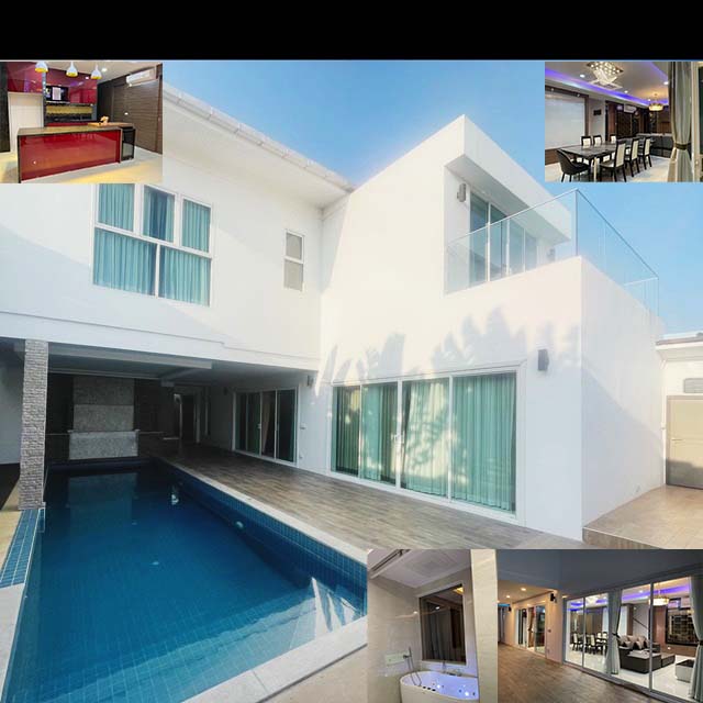  ชลบุรี Lakeside Pool Villa ขาย โลตัส โป่ง บางละมุง  5นอน 5น้ำ 2ครัวไทย-ฝรั่ง The Regent’s Inter Sch. Pattaya  
