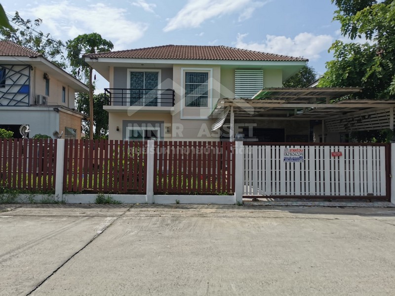ขายบ้าน บ้านวิวสวน บ้านกล้วย-ไทรน้อย​ 54ตรว ติดถนนใหญ่ นนทุบรี 