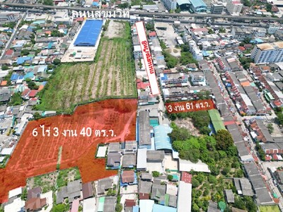 ขายที่ดิน ปากน้ำ สมุทรปราการ 6 ไร่ 3 งาน 40 ตร.ว. (สุขุมวิท8)