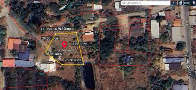 ขายด่วนที่ดินเปล่าต่ำกว่าราคาตลาด 341 ตร.ว.  หนองปลิง- เขาทอง 8  อ. เมือง จ .นครสวรรค์    ZK123