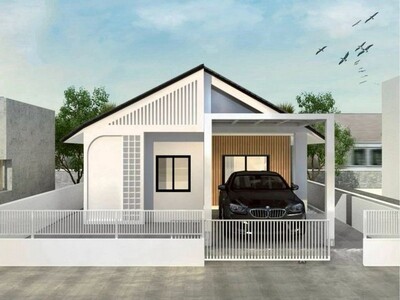 บ้านชั้นเดียว รีโนเวทใหม่ ใกล้ตลาดสสามแยก สันทราย   