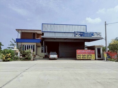 ให้เช่าโกดัง พร้อมสำนักงาน พื้นที่ 359.5 ตร.ม. หนองเพรางาย  ไทรน้