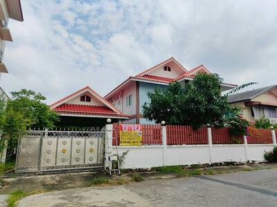 ขายบ้านเดี่ยว 2 ชั้น 100 ตร.วา   หมู่บ้านคู่ขวัญหรรษา 6 