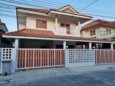 BH3681ให้เช่าบ้านเดี่ยว 2ชั้น หมู่บ้านบางปูวิลล่า 2รีโนเวทใหม่ทั้