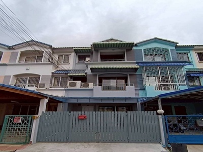 BH3744 ให้เช่า/ขาย ทาวน์เฮ้าส์ 3 ชั้น บ้านกลางเมือง พระราม 9 ซอย 