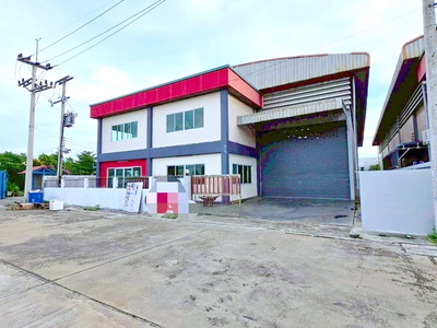 นาดี สี่วาพาสวัสดิ์  สมุทรสาคร  ขายโรงงาน ออฟฟิศ2ชั้น  1255 ตร.ม.