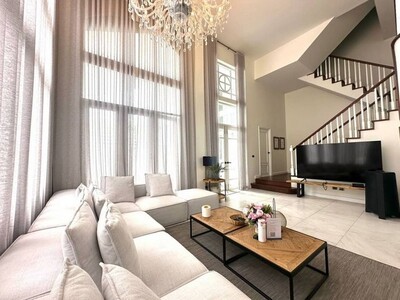 บ้านพลูวิลล่าสุดหรู นาจอมเทียน โครงการบ้านเทวารัญ บีชฟรอนท์ วิลล่