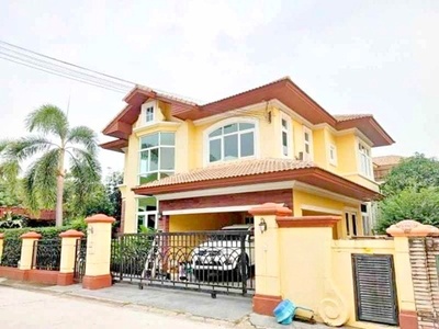 4 นอน  ติดถนนรังสิต-นครนายก คลอง3 118 ตร.วา. 310ตร.ม.. รร.นานาชาต