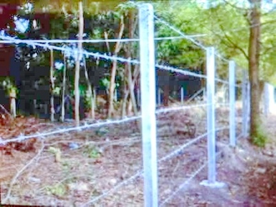 ถ.ฉะเชิง PTT ปตท.บางคล้า 550 ม.ขายที่ดินเปล่ากั้นรั้ว  340 ตร.ว.