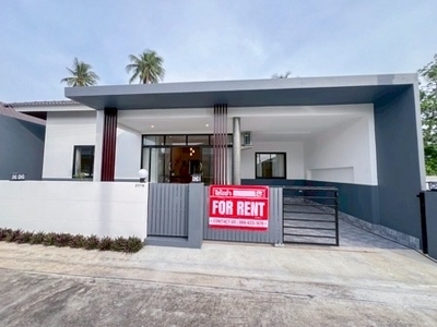 บ้านใหม่ให้เช่าในโซนตลิ่งงาม เกาะสมุย 3 ห้องนอน 2 ห้องน้ำ