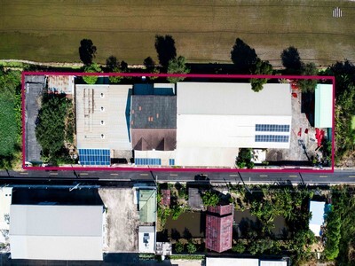 ขายทรัพย์โรงงาน พร้อมอาคารสำนักงาน 3 ชั้น เริ่มกิจการได้ทันที ลำล