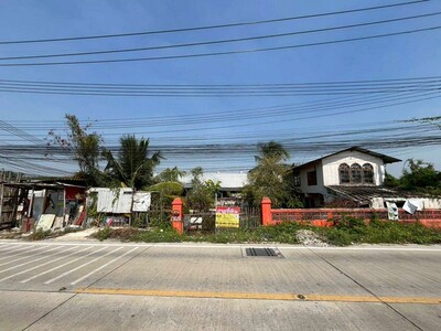 ขายด่วน ที่ดิน 107 วา  ปากซอยจัดสรรตาเบิ้ม4  ใกล้ถนนประชาอุทิศ 90