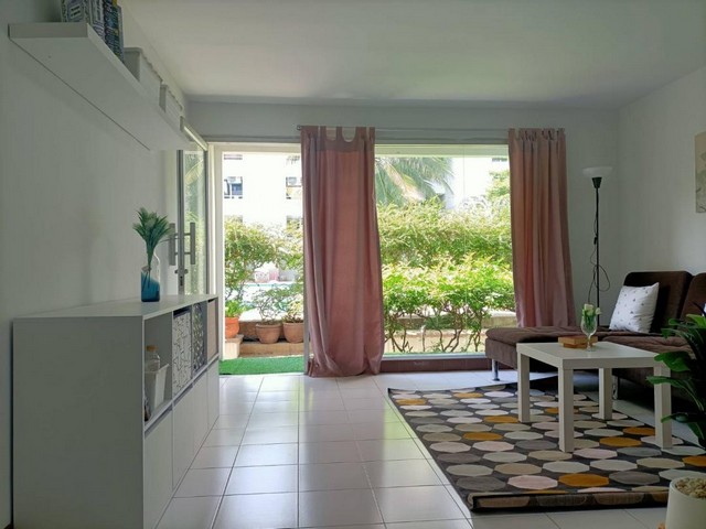 C3342 ขายคอนโดซิตี้วิลล่า ซอยลาดพร้าว126 รีโนเวทใหม่ ตึกF1 ชั้น 1 fully furnished 