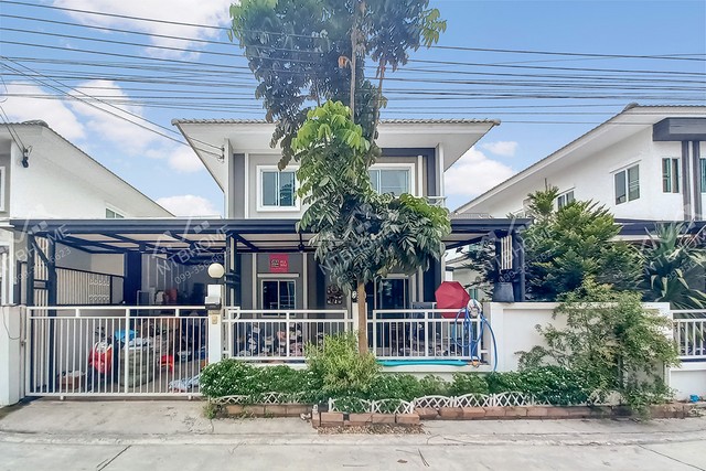 บ้านแฝด 2 ชั้น แลนซีโอ คริป ปิ่นเกล้า – วงแหวนฯ (ซอยส้มเกลี้ยง) ทำเลดีเดินทางสะดวก