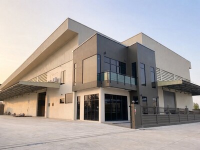 ให้เช่าโรงงาน/โกดัง พื้นที่ 3 ไร่ รวม 3,000 ตรม.กระทุ่มแบน 