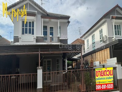 ขายบ้านเดี่ยว 2 ชั้น ขนาดพื้นที่  61.6 ตร.ว.  