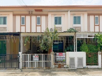 ทาวน์โฮม ไอลีฟ ทาวน์ พระราม 2 กม.14 ต่อเติมครบ สภาพดี พร้อมอยู่