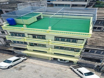 ตลาดบางกร่าง สะพานพระราม 5 อาคาร4.5 ชั้น 3 นอน 56ตร.วา. 400 ตร.ม.
