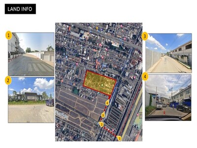 ขายถูกที่ดิน 29-2-85 ไร่ ใกล้รถไฟฟ้าเพียง 650 ม.ดอนเมือง กรุงเทพ