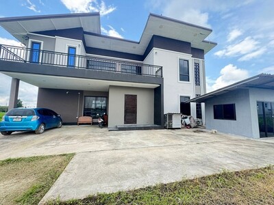 ขายบ้านเดี่ยว2ชั้นสร้างใหม่ พื้นที่1ไร่ ตำบลบ้านธิ  ลำพูน บรรยากา