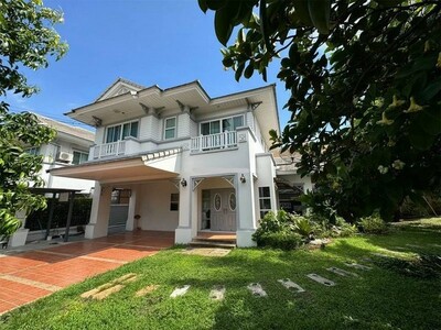 ขายบ้านเดี่ยว 2 ชั้น แกรนด์มณีรินทร์ ศรีราชา บ้านสวย (บ้านหลังมุม