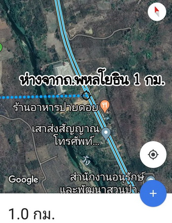 ขายที่ดินเปล่าติดถนน เนื้อที่ 10-0-24.9 ไร่   ตำบลล้อมแรด  อำเภอเถิน  จังหวัดลำปาง