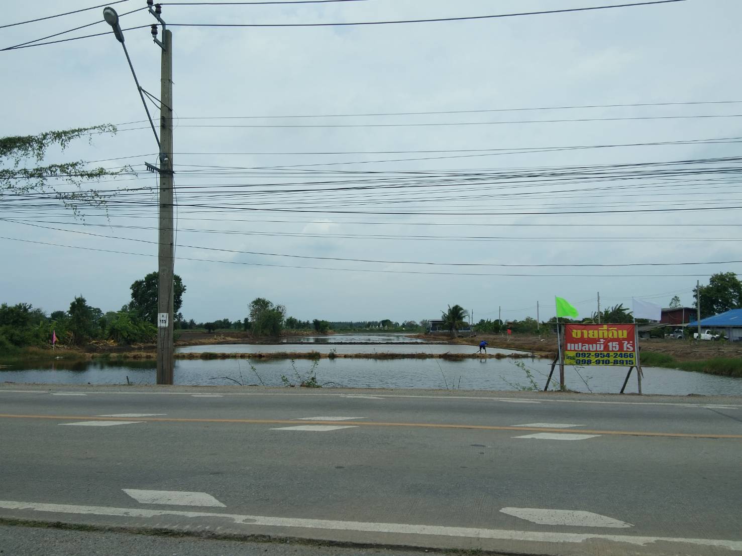 ขายด่วนที่นายังไม่ถมเหมาะสำหรับทำบ้านจัดสรร 2 แปลงติดกัน ติดถนน 2 เลนเหมาะสำหรับทำนาทำการเกษตรกร ต.ทวีวัฒนา อ.ไทรน้อย